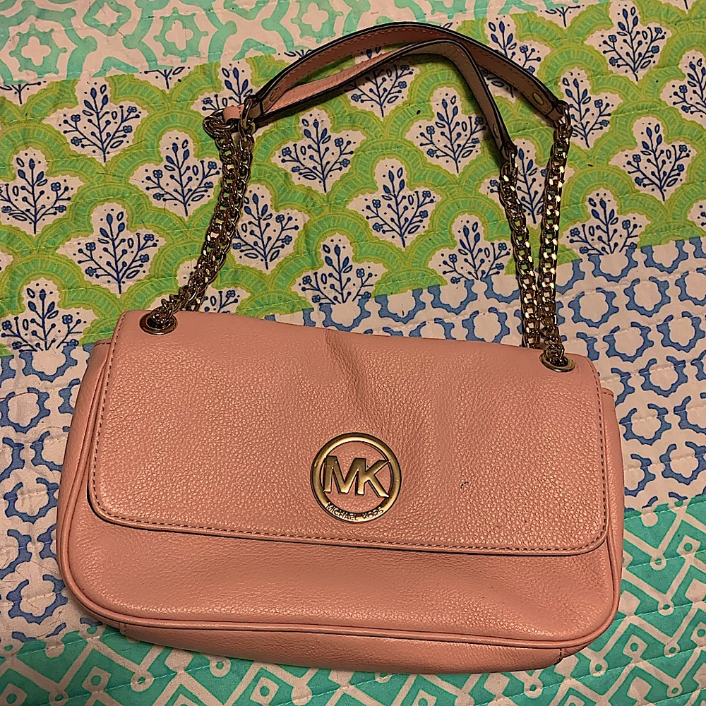 MK small purse in light pink